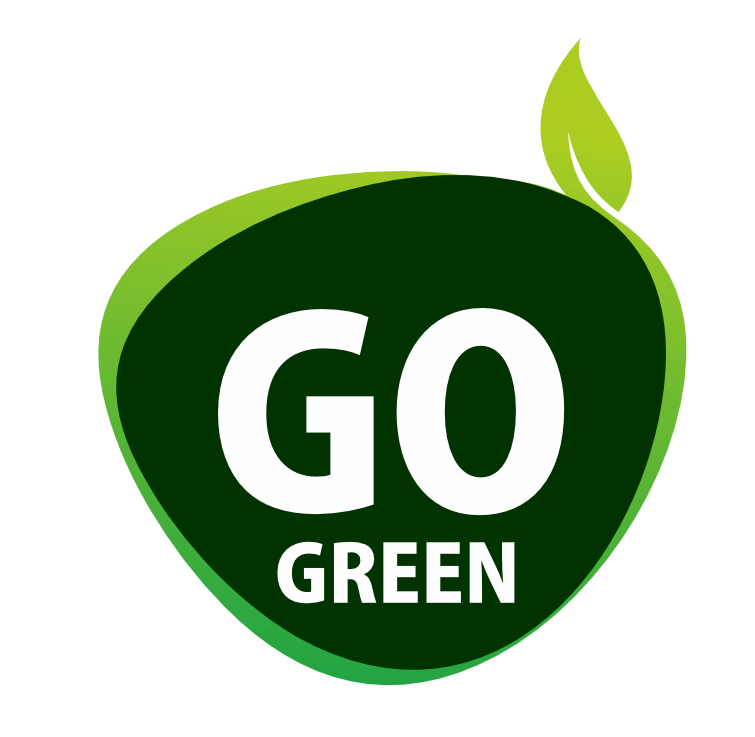 Go green logo